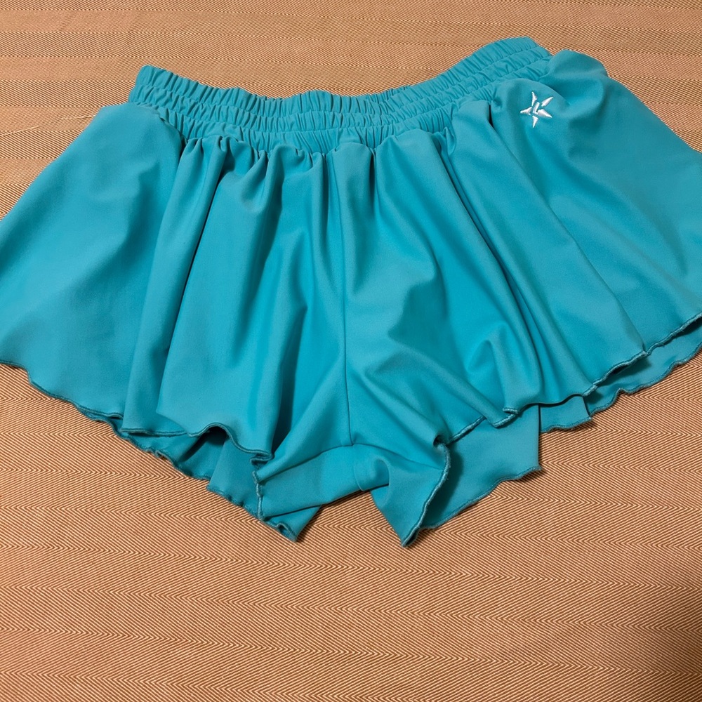 Vibrant Blue Women's Athletic Shorts